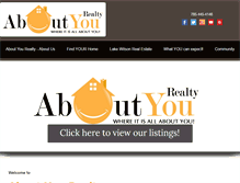 Tablet Screenshot of aboutyourealty.com